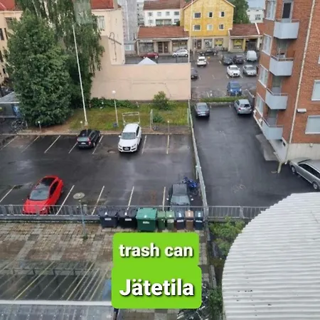 公寓 Center 2-room Apartment, Parking 奥卢